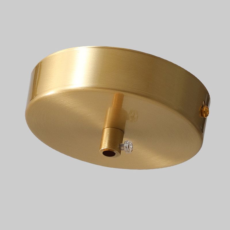 Modern Ceiling Light 1-Light Ceiling Mount Light with Glass Shade for Aisle