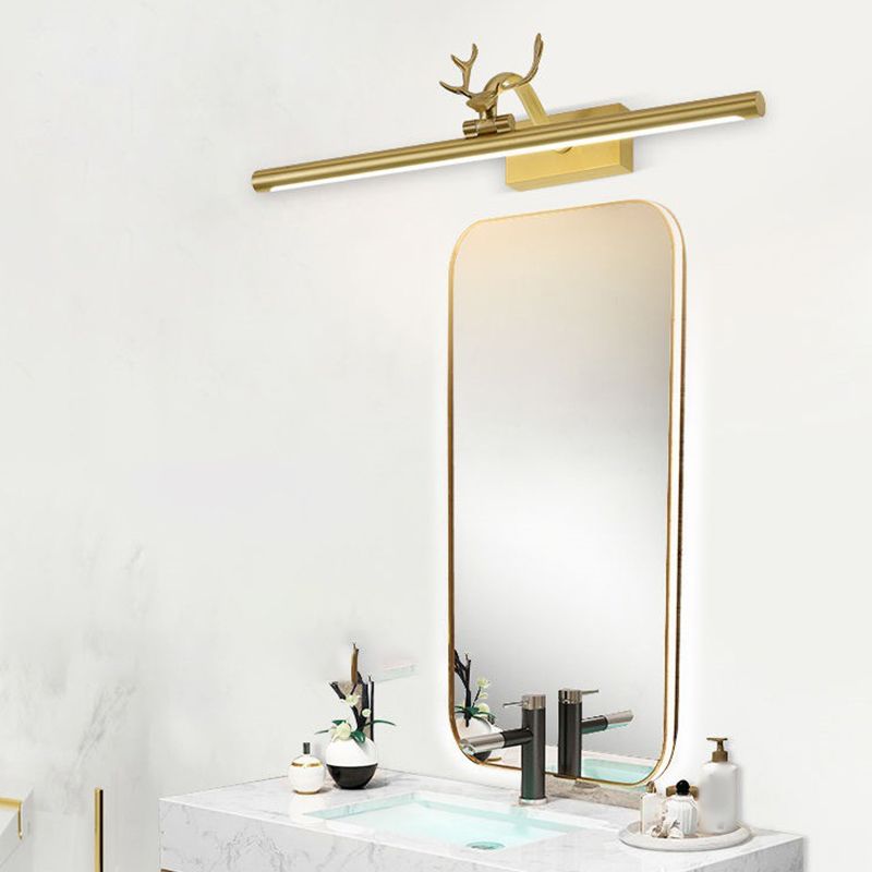 Metal Wall Lighting Fixture Simple LED Wall Sconce Light Fixture for Bathroom