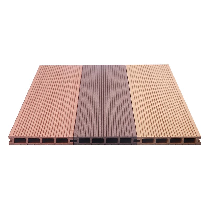 Contemporary Engineered Floor Tile Wire Brushed Nail Wooden Floor for Patio Garden