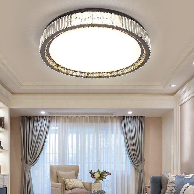 Flush Mount Ceiling Light Modern Ceiling Mounted Fixture for Living Room