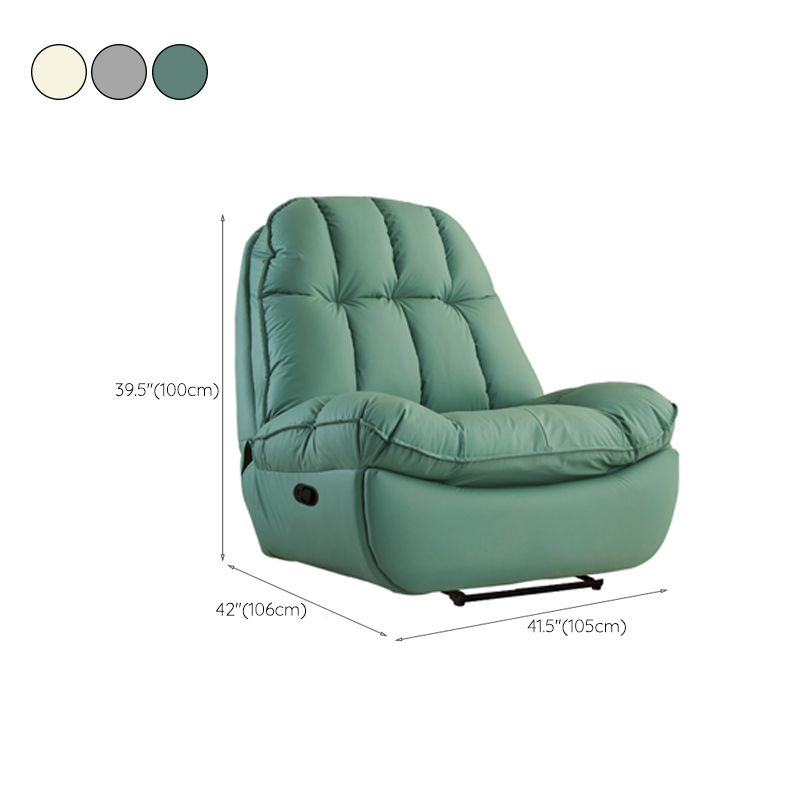 Metal Recliner Chair Recliner Swivel Rocker Recliner Chair Solid Color