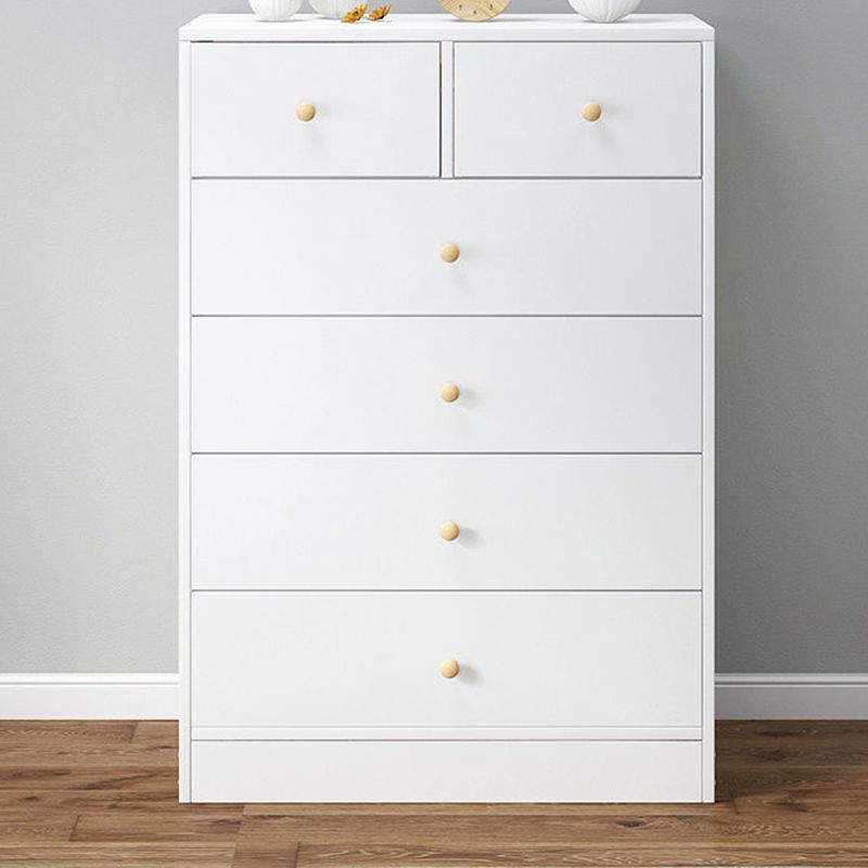 Water Resistant Rectangle Accent Chest Contemporary Wooden Chest with Drawers