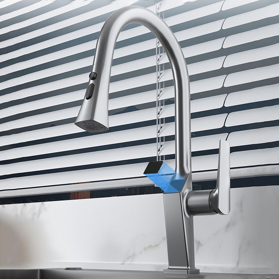 Metal Kitchen Faucet Pull down Sprayer Kitchen Faucet with Single Handle