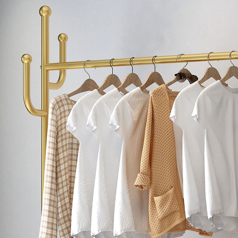 Modern Style Coat Rack Hooks Design Free Standing Metal Coat Rack for Living Room