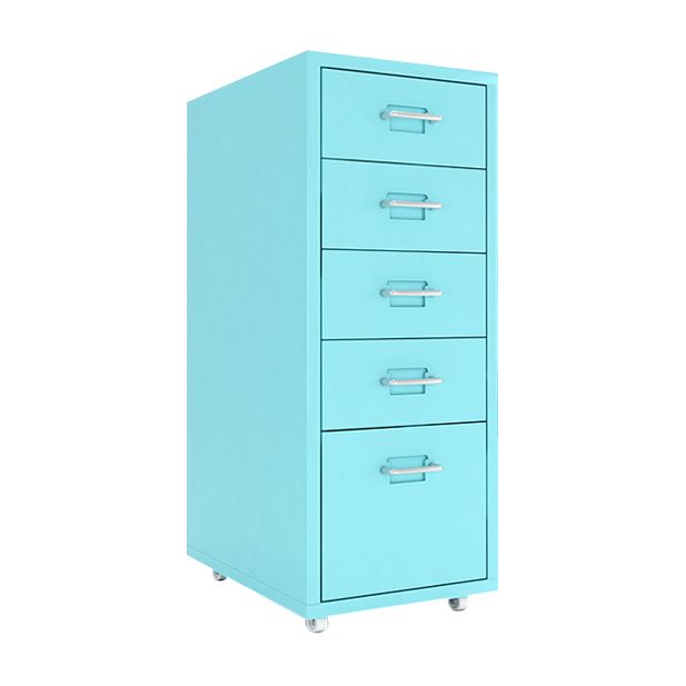 Contemporary File Cabinets Steel Frame Fireproof File Pedestal for Office