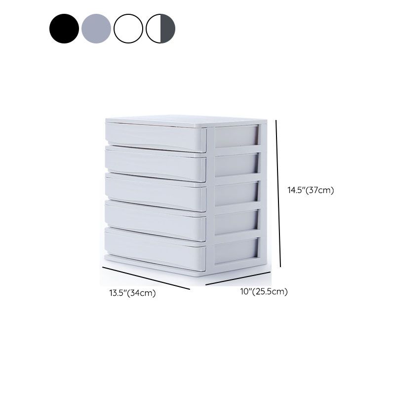 Nordic File Cabinet Plastic Multi Drawers Plastic File Cabinet