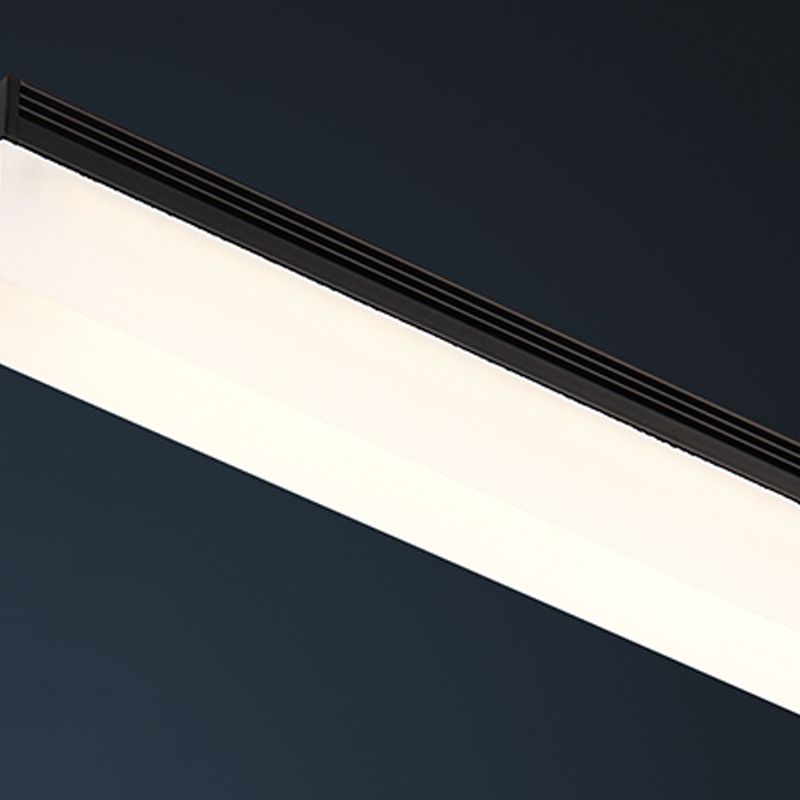 Strip vorm muurverlichting moderne stijl metaal 1 lichte sconce licht voor doucheruimte