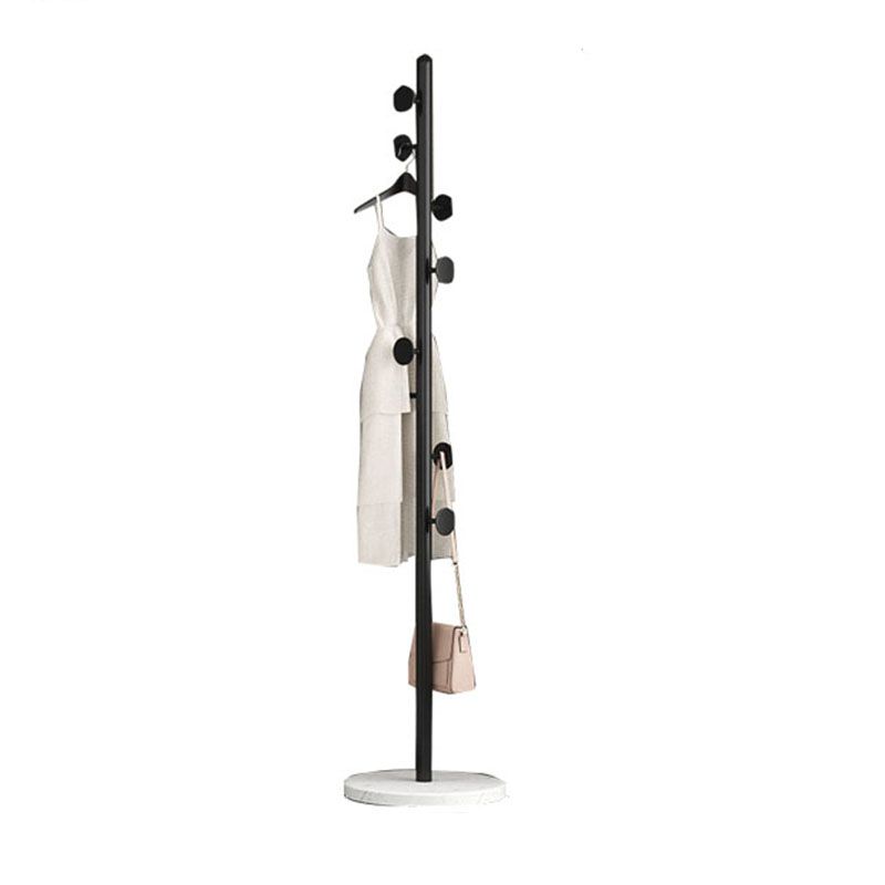 Industrial Hall Stand Metal Hooks Included Free Standing Entry Hall Tree