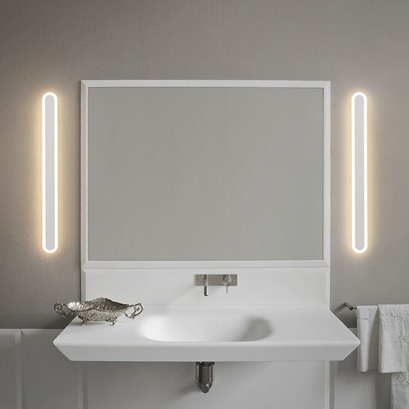 Modernism Vanity Lights Metal LED Wall Light Fixtures for Bathroom