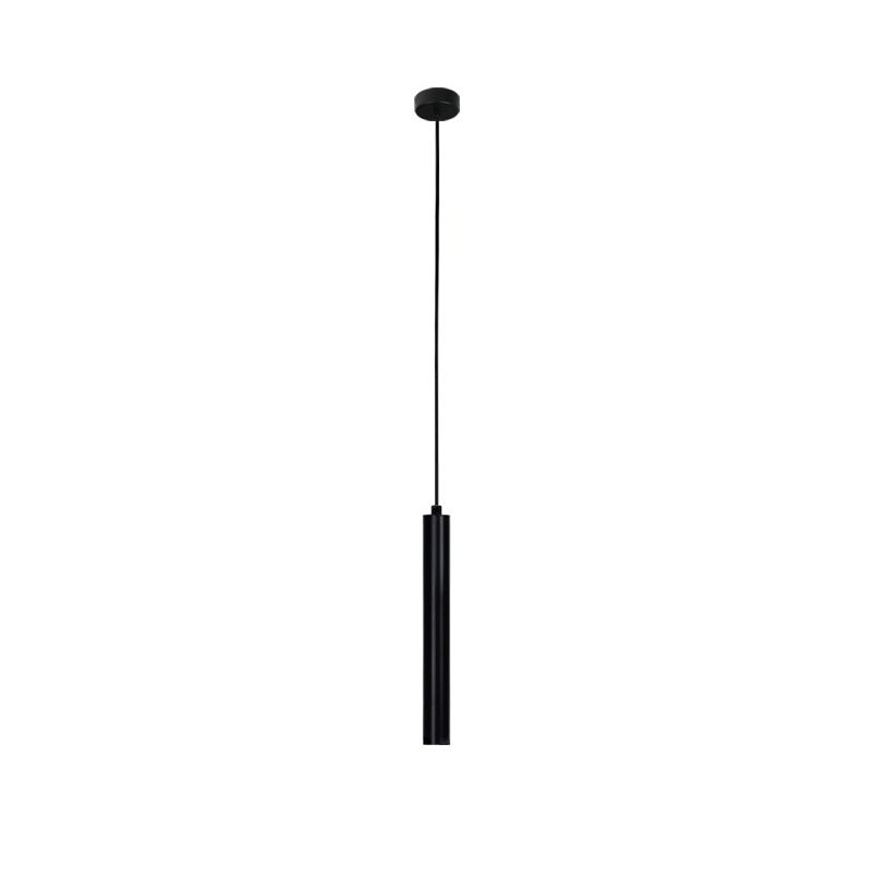 Forme de ligne noire Forme en un éclairage de pendentif moderne Light moderne pour chambre