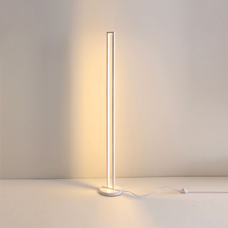 Simplicity Linear Standing Lamp Creative Metal Living Room LED Floor Light