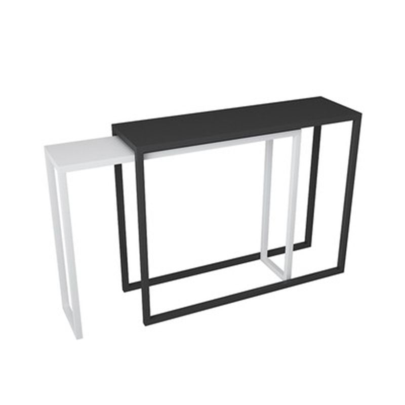 Scratch Resistant Ironcraft Rectangle Console Table Contemporary Accent Table