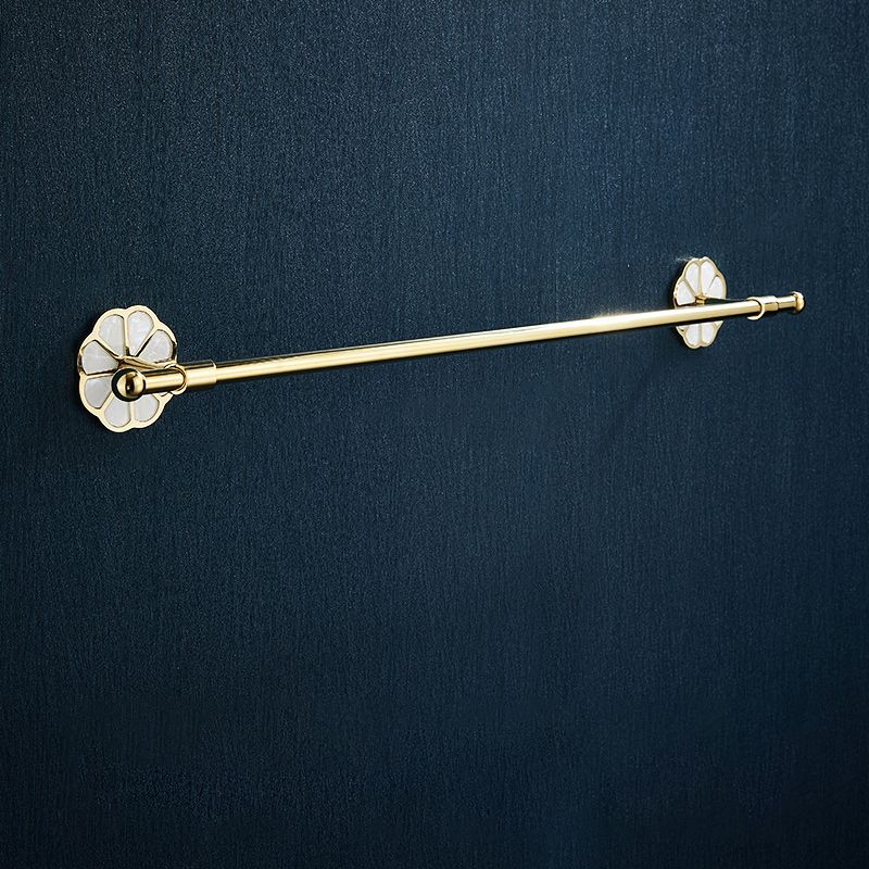 Metal Simple Bathroom Accessory as Individual or as a Set in Gold