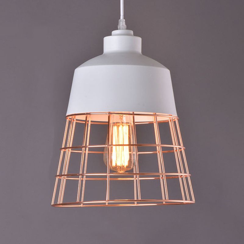 Geometric Shaped Metal Hanging Light Nordic Style Restaurant Pendant Light Fixture