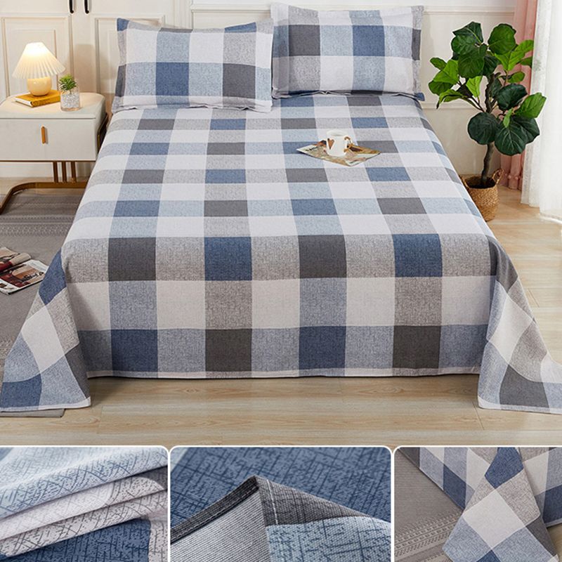 Cotton Pillowcase Bed Sheet Set Home Simple Bedroom Bed Sheet