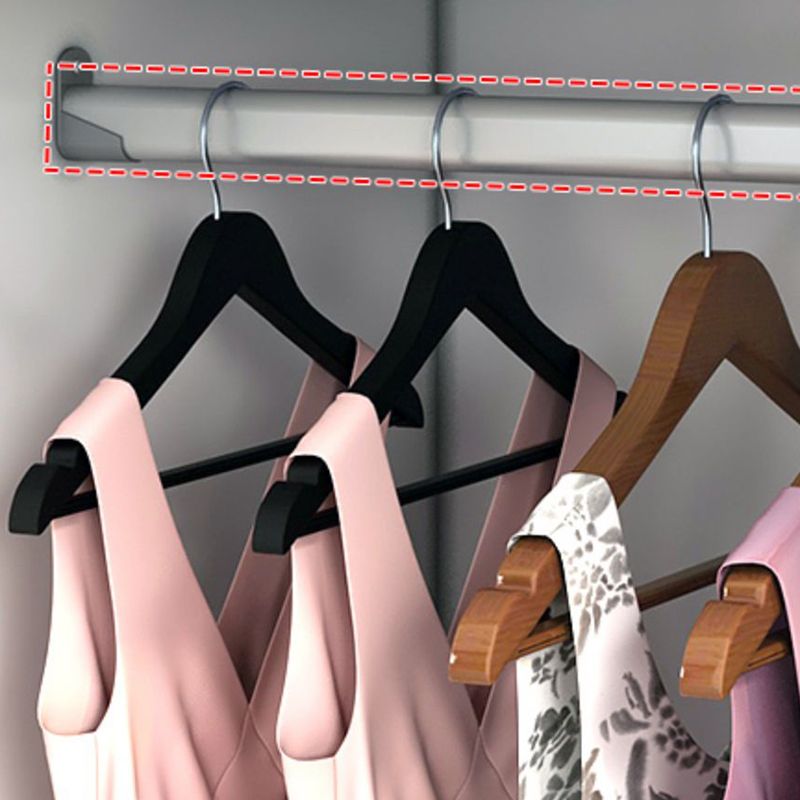 Manufactured Wood Hanging Clothes Rack Contemporary Hanging Clothes Rack