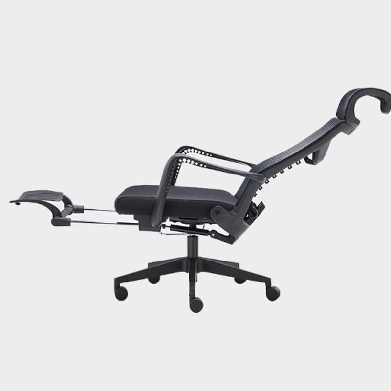 Contemporary Arm Chair Tilt Mechanism Ergonomic Swivel Office Chair