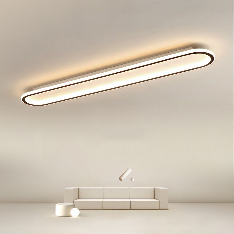 Modern Style Flush Mount Light Fixtures Linear Flush Light for Kids Room