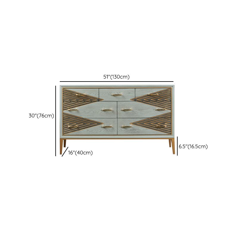 Contemporary Dining Server Engineered Wood Buffet Server with Doors for Living Room