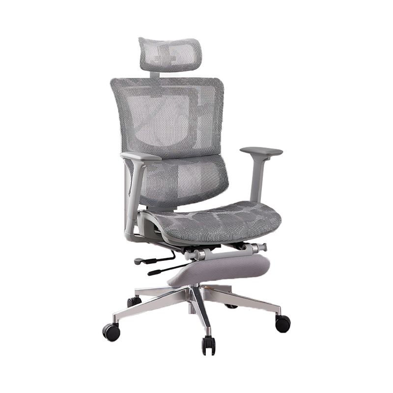 Modern Removable Arms Desk Chair Ergonomic Office Chair with Breathable Back