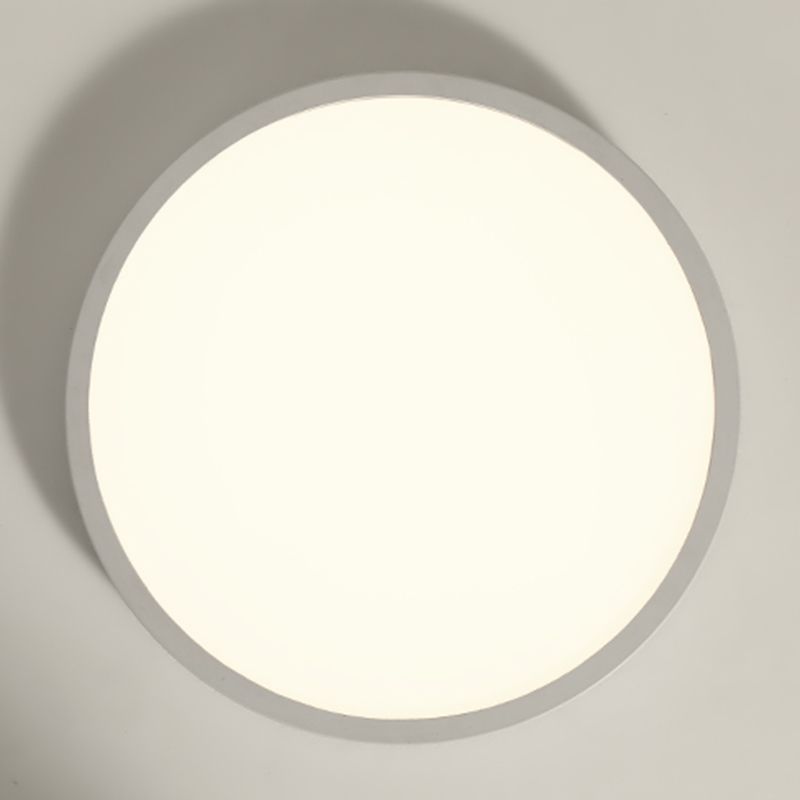 Round Flush Mount Lamp Modern Minimalist Flush Mount Ceiling Light for Living Room