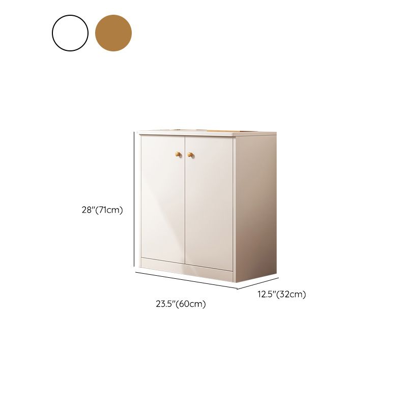 Standard Storage Cabinet Rectangle Modern Side Cabinet with Drawers