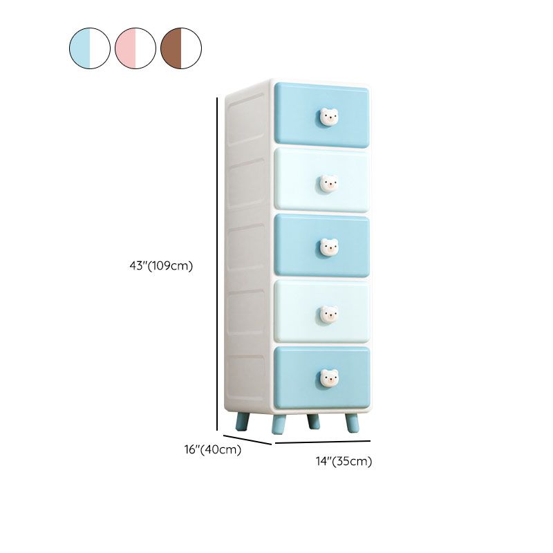 Plastic Bedroom Armoire with Drawer Urban Wardrobe Armoire for Home