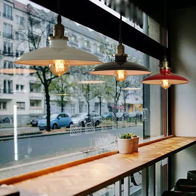 Schmiedeeisen hängende Anhänger leichte Vintage 1-Licht-Drop-Anhänger für Esszimmer
