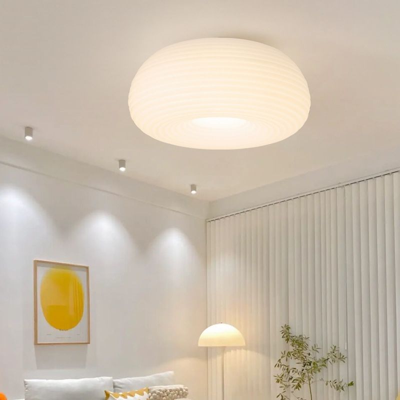 White LED Ceiling Light Modernism Flush Mount Lighting for Foyer