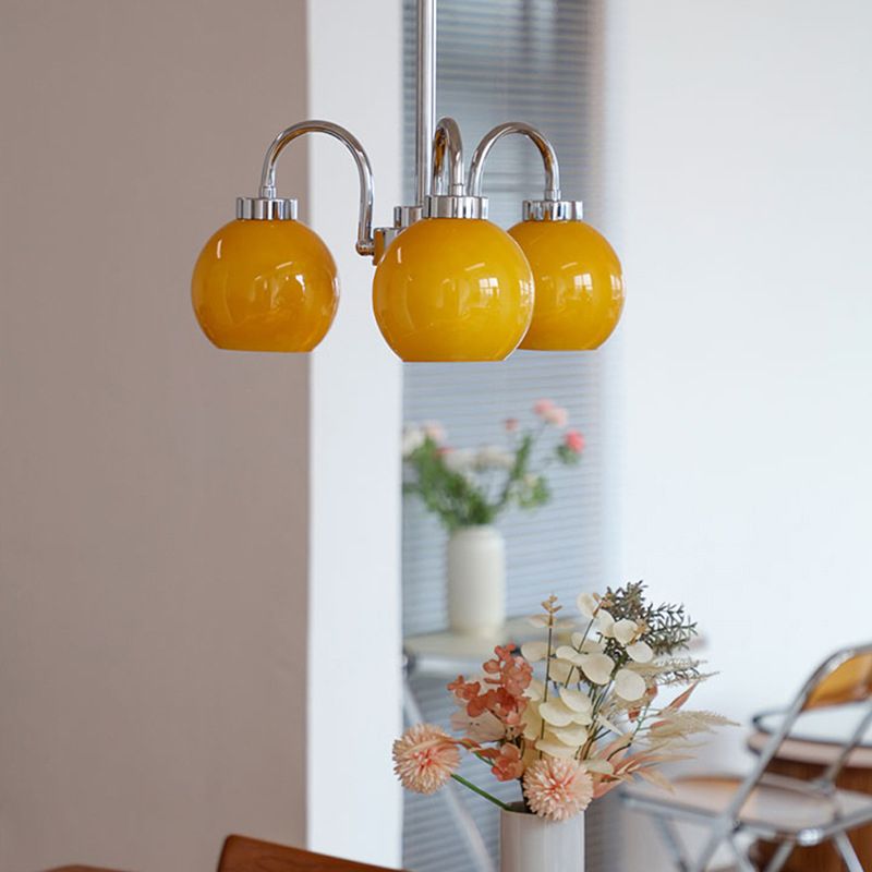 Franse klassieke stijl hangende kroonluchter lichtglas kroonluchter voor woonkamer