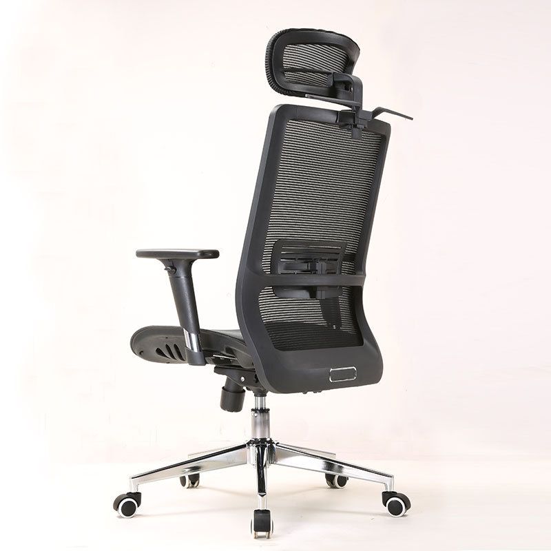 Modern Desk Chair Mesh Computer Chair Conference Chair in Black