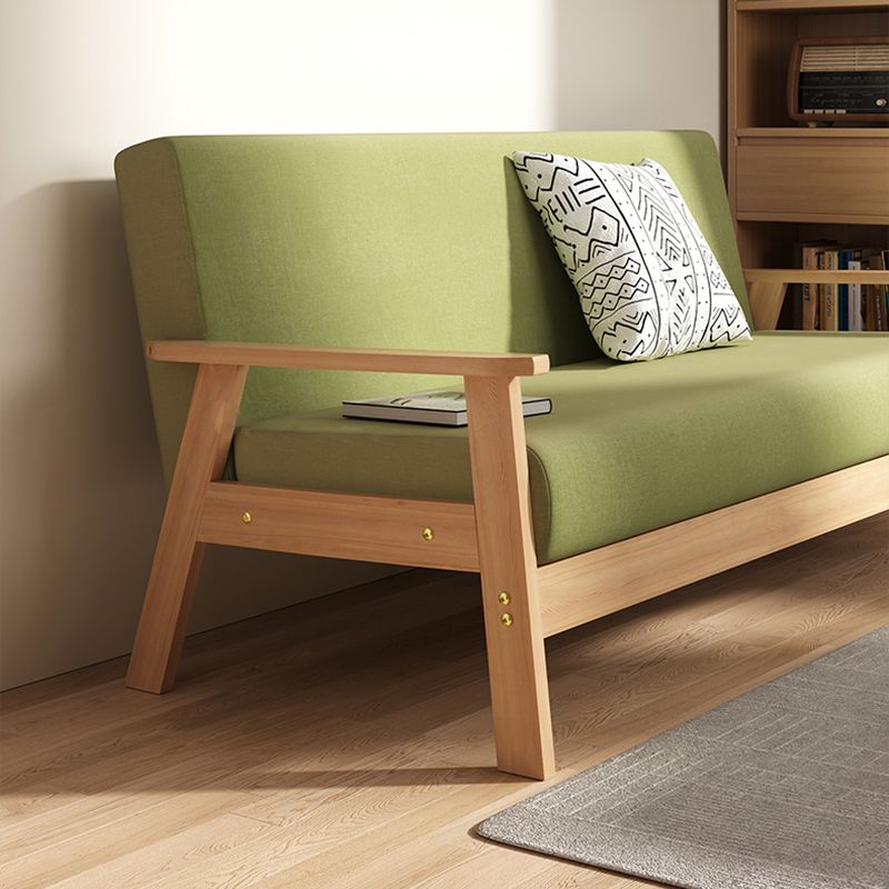 Tissu carré bras couvert de canapé canapé de couleur unie 2/3 de siège pour appartement