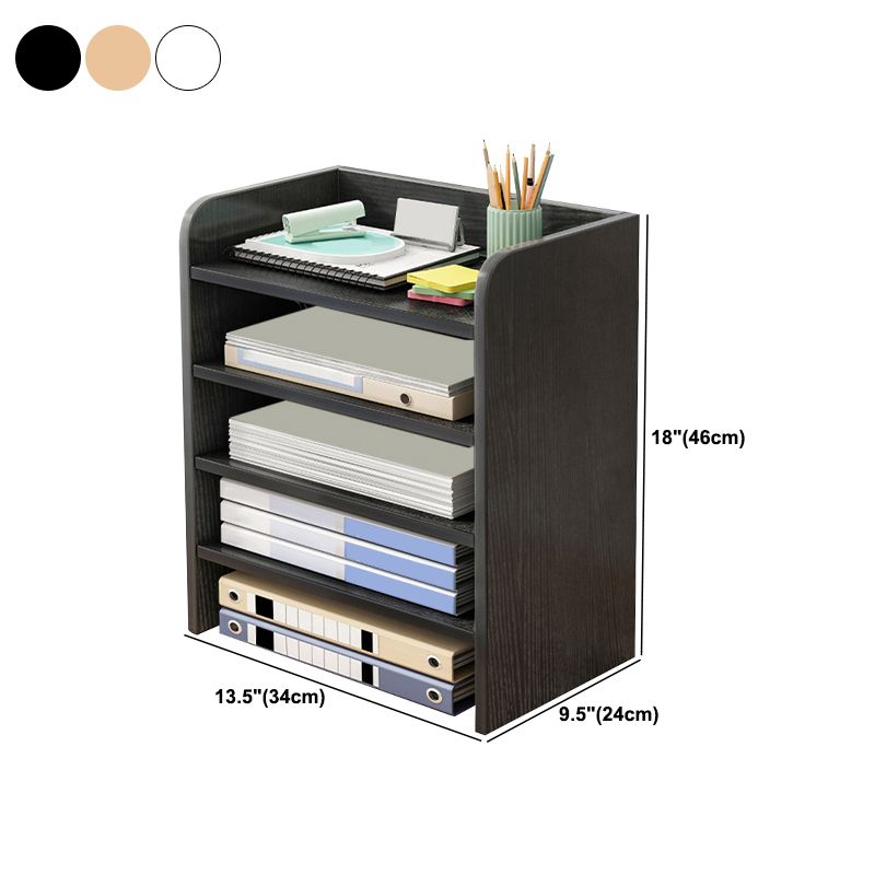 Contemporary Drawers File Cabinet Solid Color Filing Cabinet for Home Office