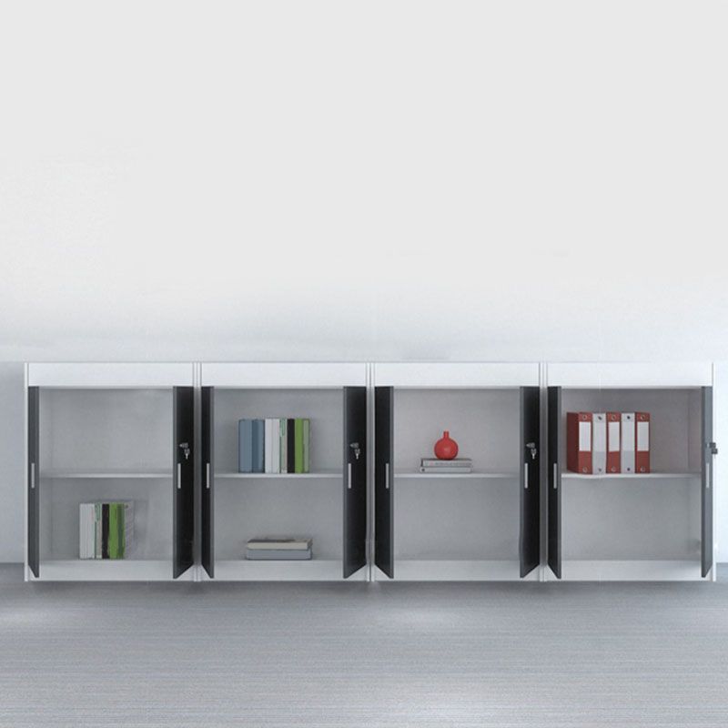 Modern Wood File Cabinet with Lock Storage for Home and Office