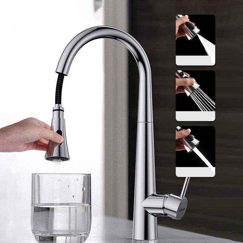 Traditional Kitchen Faucet Solid Color Standard Kitchen Faucet