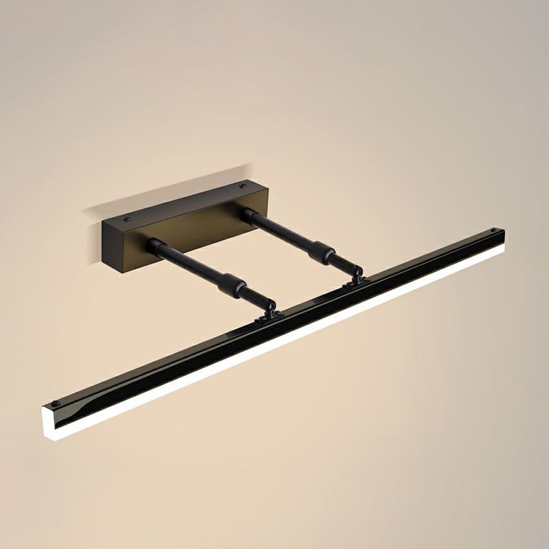 Modern Minimalist Style Linear Vanity Sconce Lights Metal Vanity Lighting for Bathroom