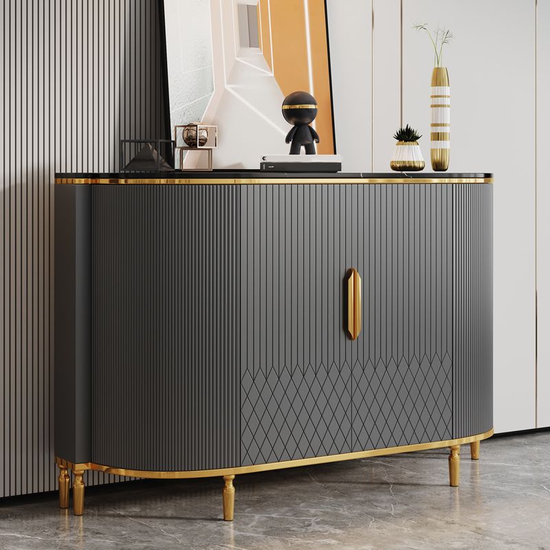 35.43"H Sideboard Glam Style Dining Server for Kitchen and Living Room