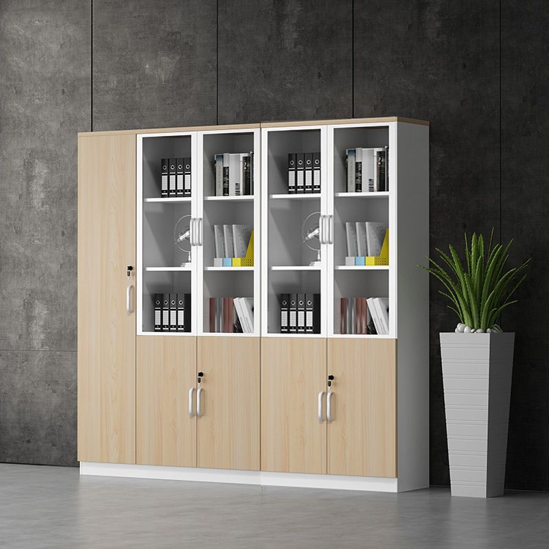 Contemporary File Cabinet Vertical Engineered Wood Filing Cabinet