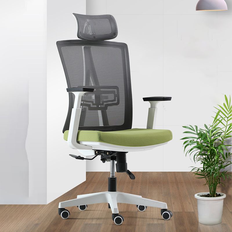 Modern & Contemporary Wheels Chair Black Desk Chair High Back Office Chair