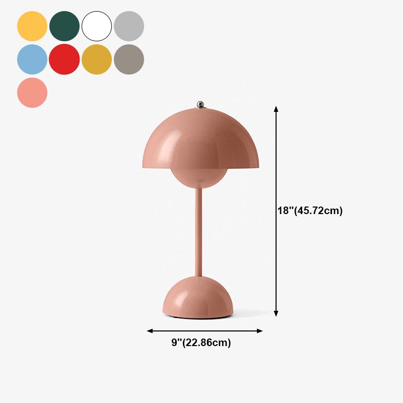 Contemporary Colorful Metal Desk Lamp Household Desk Lighting Fixture for Living Room