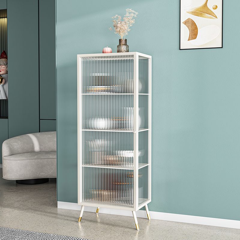 Modern Style Storage Cabinet Glass Door Buffet Cabinet for Dining Room