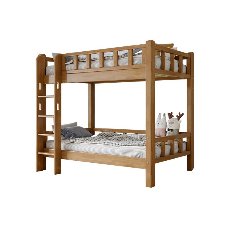 Solid Wood Kids Bed Gender Mid-Century Modern No Theme Neutral Bunk Bed