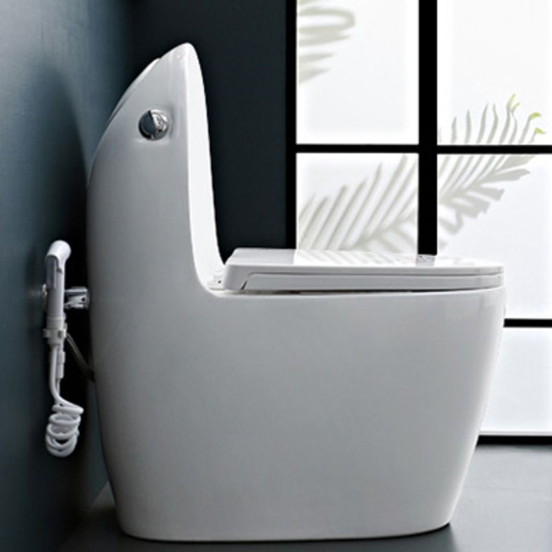 Modern Ceramic Flush Toilet Floor Mounted Urine Toilet for Washroom