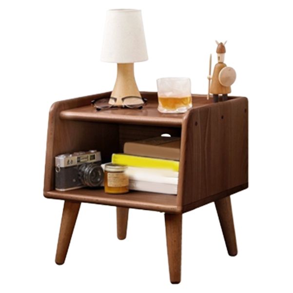 Solid Wood Bedside Table for Nursery Modern & Contemporary Kids Nightstand