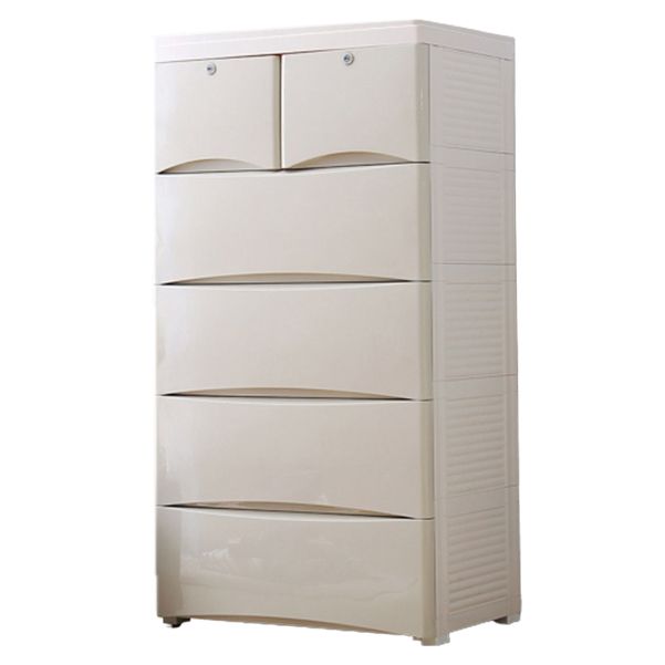 Scandinavian Dresser for Kids White Baby Dresser with Drawers