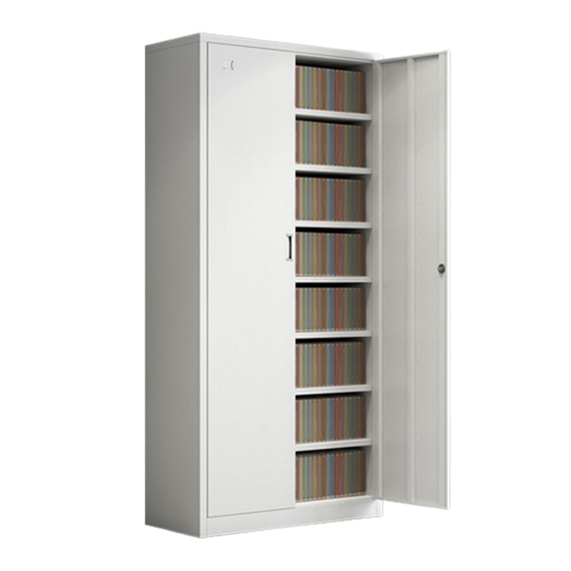 Fire-Resistant Filing Cabinet Vertical File Cabinet with Storage Shelves