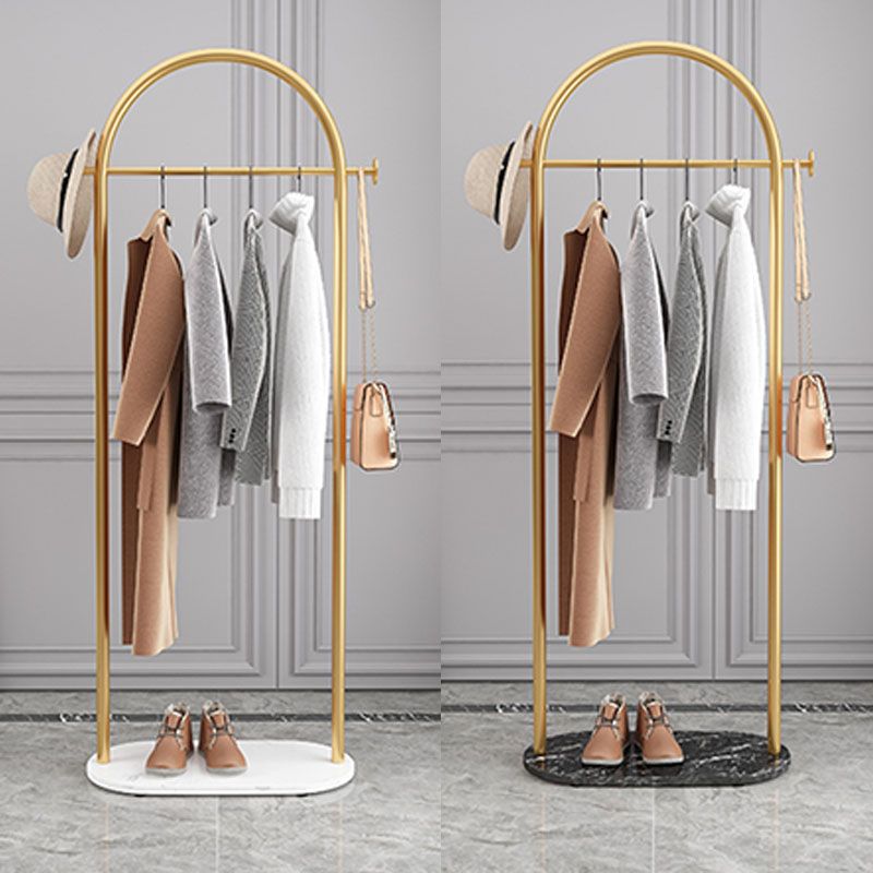 Gorgeous Clothes Hanger Double Coat Hook Bedroom Metal Coat Rack