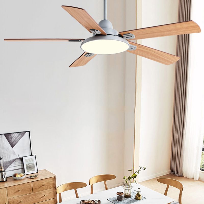 Contemporary Ceiling Fan Light Fixture Simplicity LED Ceiling Flush Mount for Bedroom