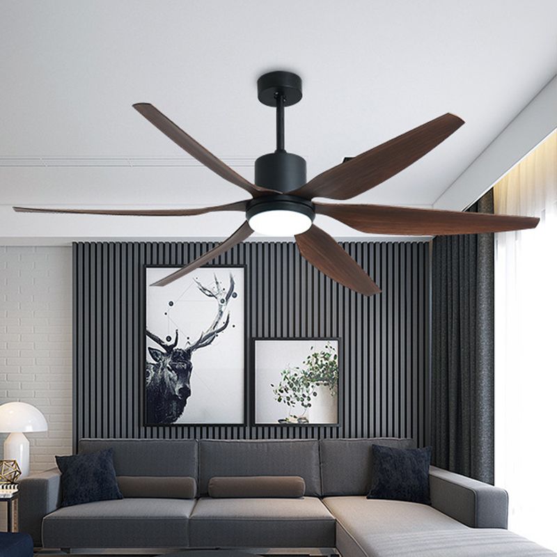 Contemporary Ceiling Fan Light Fixture Metallic LED Ceiling Flush Mount for Bedroom