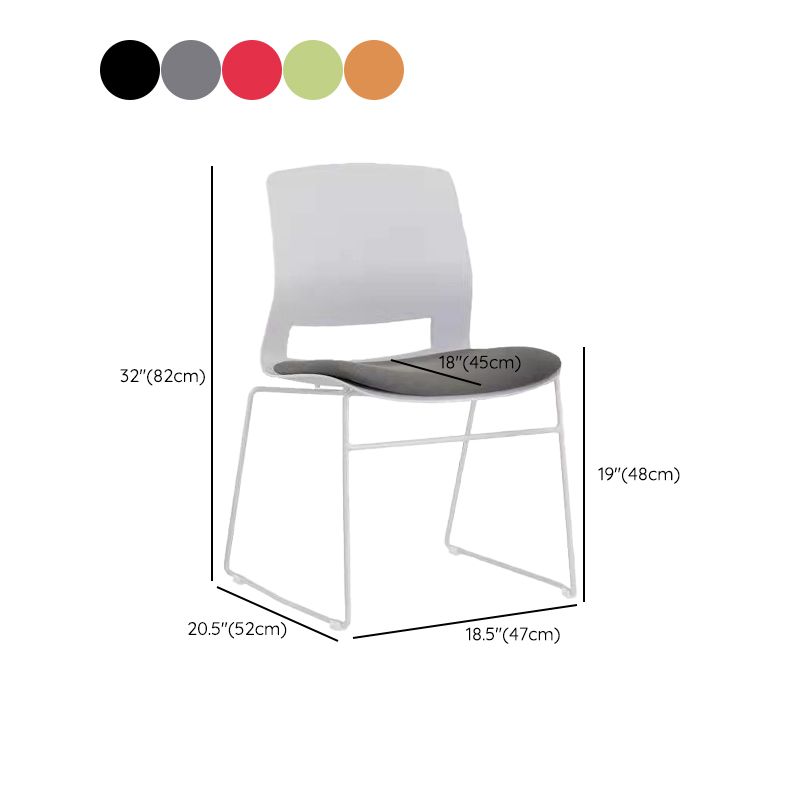 Modern Chair No Wheels Upholstered No Distressing Desk Chair